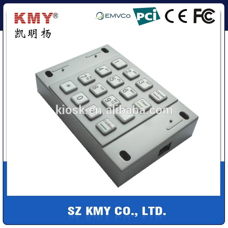 ATM 지불 키오스크 암호화된 핀 패드 (KMY3501B-PCI)