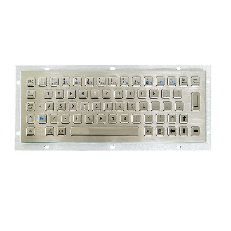 65 키 먼지 막 IP65 의료용 키보드 스테인리스 스틸 금속 키보드 USB 인터페이스