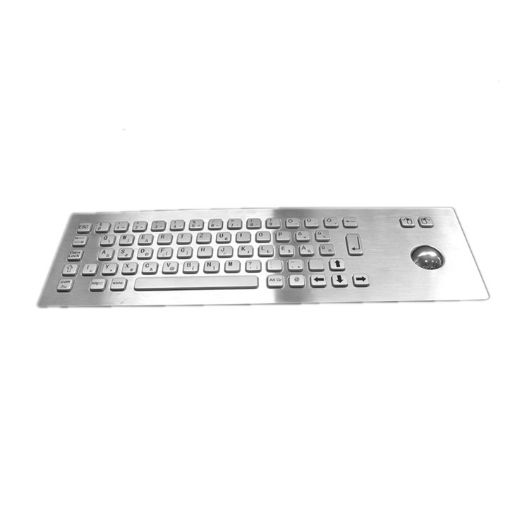 산업용 IP65 스테인리스 스틸 금속 키보드