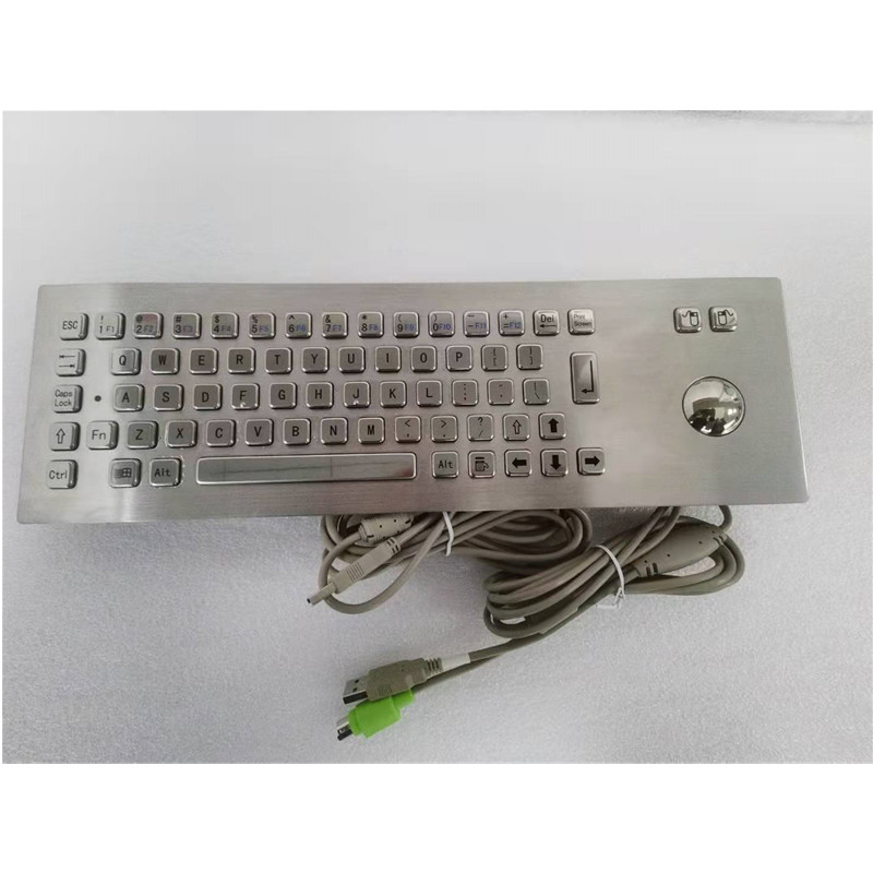 산업용 IP65 스테인리스 스틸 금속 키보드