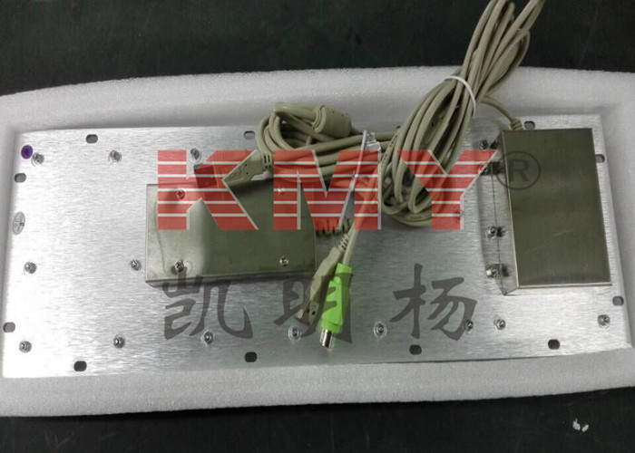 위치 입력 장치 트랙 볼과 USB 포트와 65 열쇠 표준 키오스크 금속 키보드