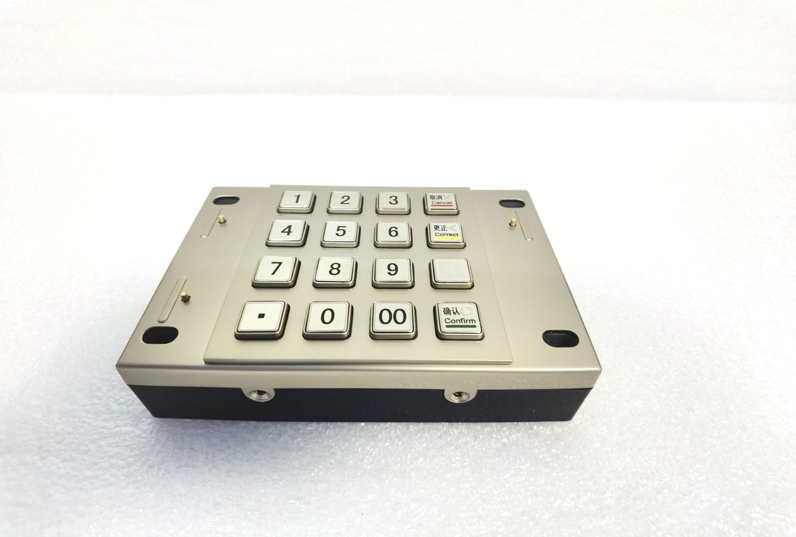 로에스 FCC 87.5 Ｘ 91.5 밀리미터 1.2KG 지급기 핀 패드 은행 기계 키패드